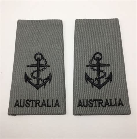 Leading Seaman Soft Rank Insignia Sri Grey Ran Uniforms Navy