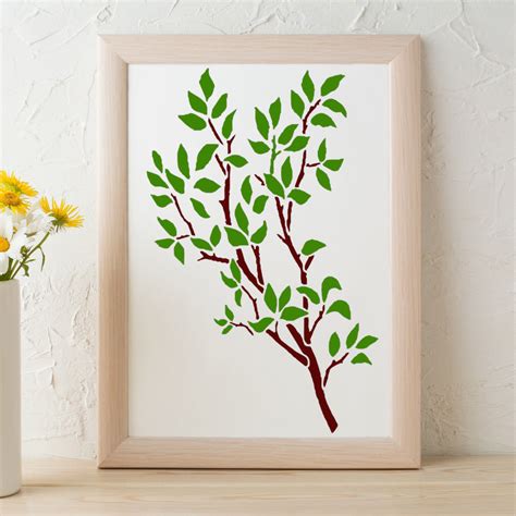 Tree Branch Stencil 1 – Handilane