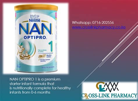 NAN 1 400Gm - Cross-Link Pharmacy Solutions LTD