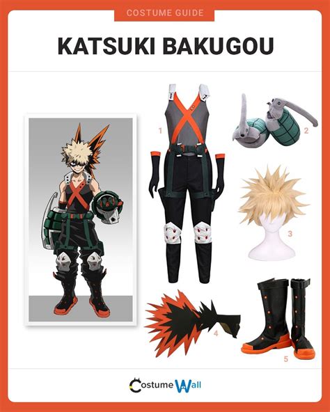 Dress Like Katsuki Bakugou Costume | Halloween and Cosplay Guides