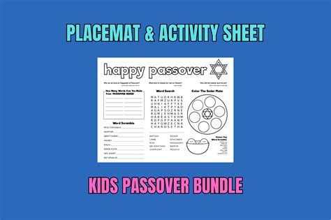 Passover Printable Bundle - The Super Mom Life