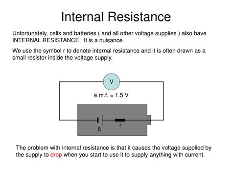 PPT - Internal Resistance PowerPoint Presentation, free download - ID ...