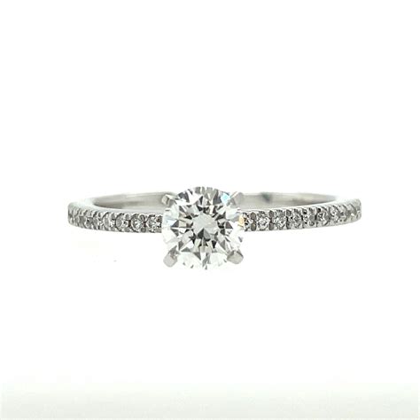 Round Lab Grown Diamond Engagement Ring (1cttw) - Ed & Ethel's Fine Jewelry