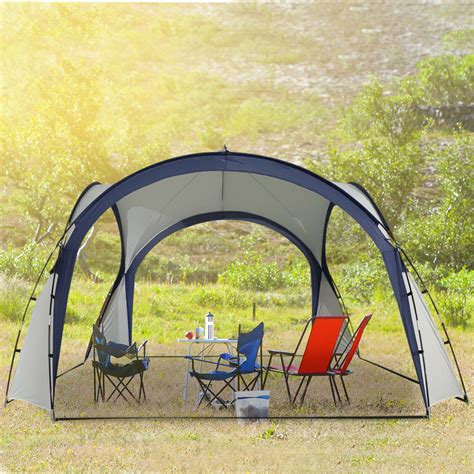 Outsunny Outdoor Gazebo Event Dome Shelter Party Tent Garden - Summer ...