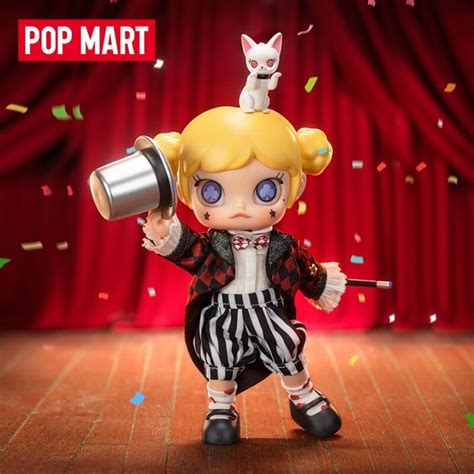 MOLLY Magic Show Movable Doll POPMART 1/12 Bjd Molly Kawaii Ornaments ...