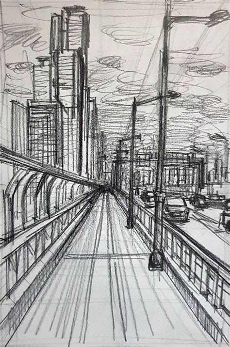 Perspective Drawing of Architecture