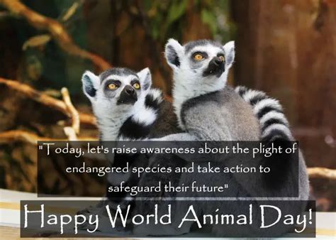 World Animal Day Quotes In English