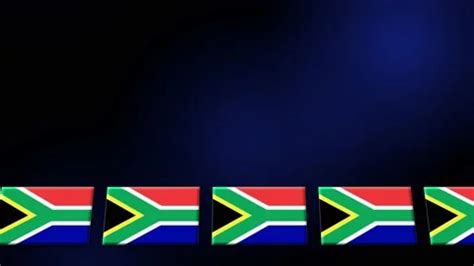 South Africa Flag Animated Background 3d... | Stock Video | Pond5