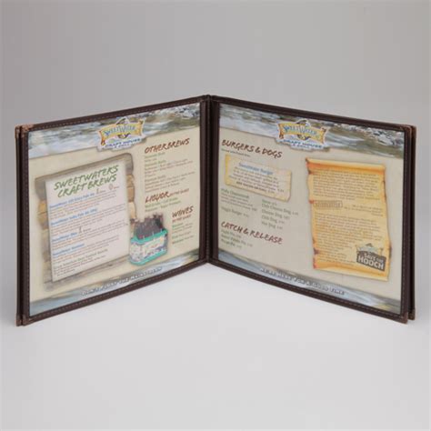 Menu Inserts | Printed Menus | MenuMasters.net