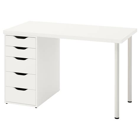 LAGKAPTEN / ALEX desk, white, 471/4x235/8" - IKEA