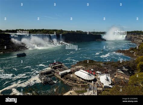 The view of the Niagara Falls Stock Photo - Alamy