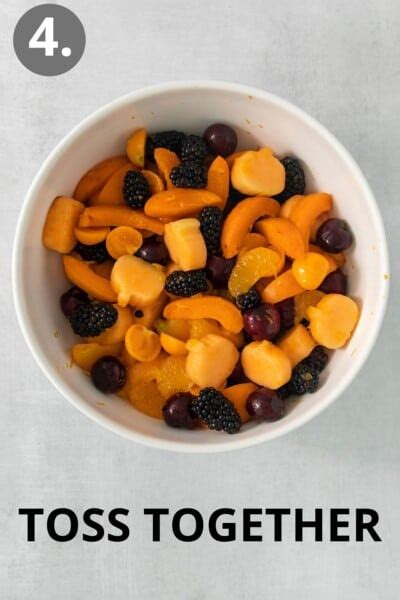 Halloween Fruit Salad (with Honey-Orange Dressing!) - Meaningful Eats