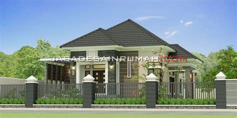 Rumah Minimalis Atap Limasan 3 Kamar 2 Teras di Ternate | Jasa Desain ...