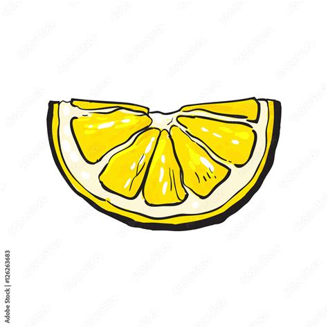 Lemon Slice Drawing | Hot Sex Picture