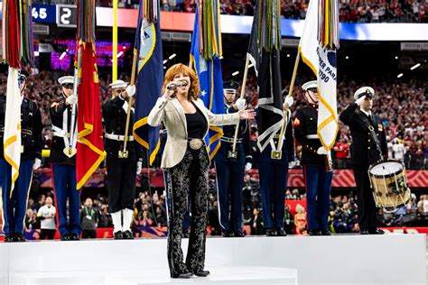 Watch Reba McEntire's Super Bowl 2024 National Anthem Performance | NBC ...