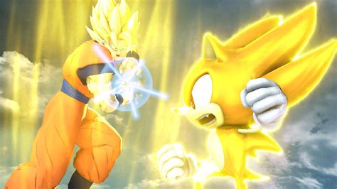 [SFM/DBS/Sonic] SSJ Goku Vs Super Sonic by AngryGermanKidoble on DeviantArt