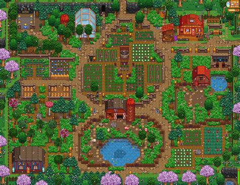 Farm layouts - Stardew Valley | The Lost Noob