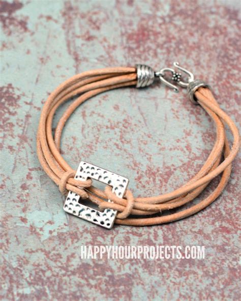 How to Make a Leather Bracelet (15 Easy Patterns and Ideas)