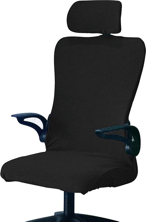 MoveCatcher Removable Office Chair Seat Covers with Headrest Cover ...