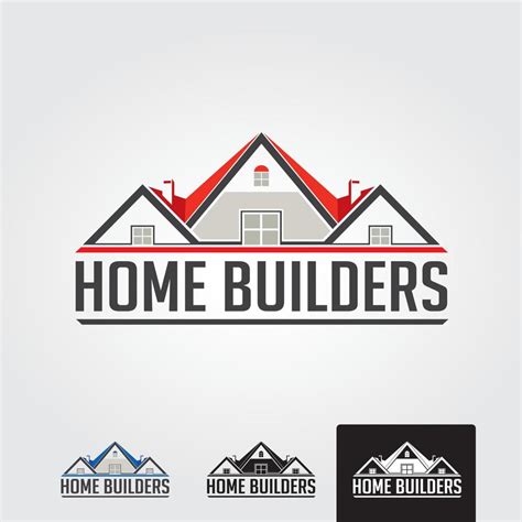 Minimal home builder logo template - vector 6302908 Vector Art at Vecteezy