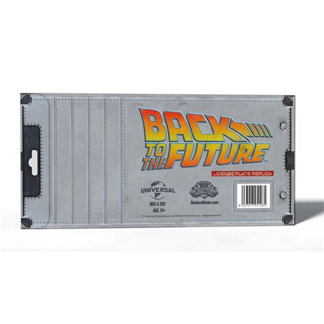 Back to the Future Outatime License Plate Replica - – Back to the Future™