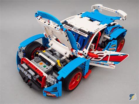 LEGO MOC Technic 42077 Rally Car 2WD remote control mod by RacingBrick ...