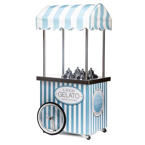 Ice Cream Cart | Italian Gelato Mobile Cart Design & Cost For sale