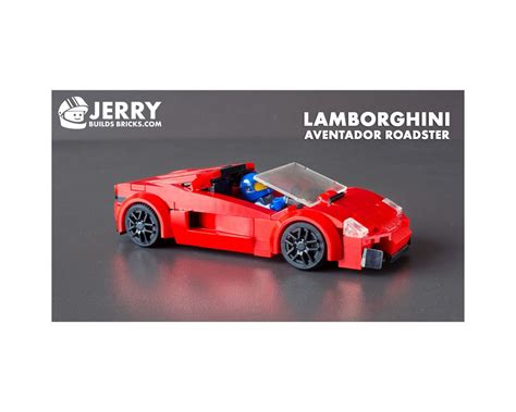 LEGO MOC Lamborghini Aventador Roadster by jerrybuildsbricks ...