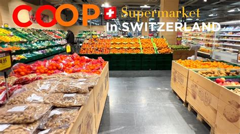 🛒Food prices in Swiss Supermarket Coop🇨🇭Switzerland Shopping 🛍️ ...