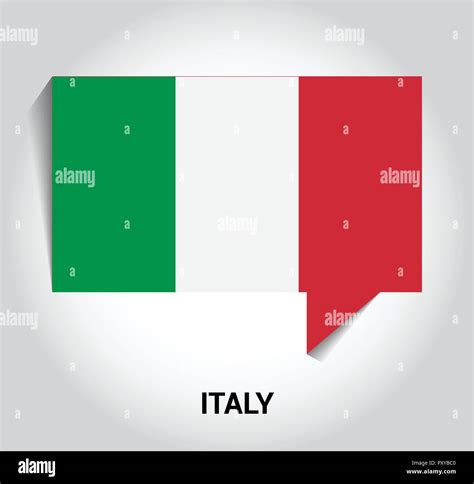 Italy flag design vector Stock Vector Image & Art - Alamy