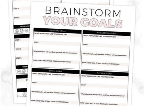 Setting Goals for Children - Future Planning Worksheet - Worksheets Library