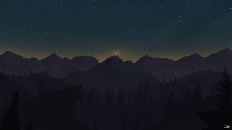 Firewatch Night Wallpaper | Quotes and Wallpaper I