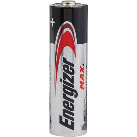 Energizer MAX AA 1.5V Alkaline Battery E91 - 4 Pack Bulk