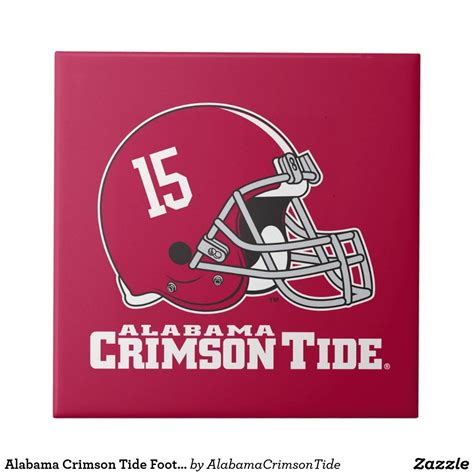 Alabama Crimson Tide Football Helmet Ceramic Tile Alabama Basketball ...