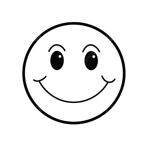 Clipart Smile Face Simple Smiley Face Black And White Outline Sketch ...