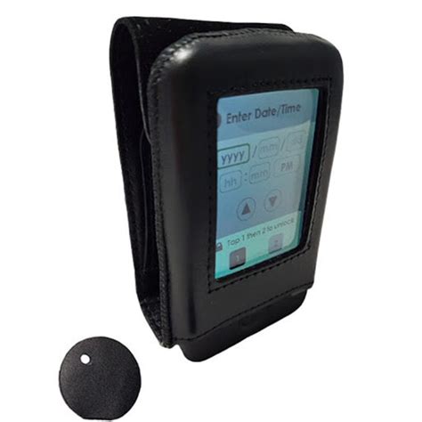 Dexcom G6 Receiver Touchscreen Genuine Leather Case With Clip Black - Etsy