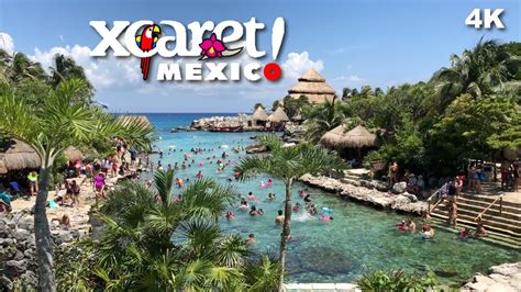 Xcaret Eco Park Cancun Mexico Map