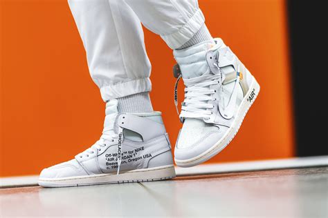 The Europe-Exclusive OFF-WHITE x Air Jordan 1 White Drops In Three Days ...