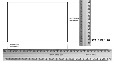 Metric scale ruler - brickserre