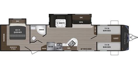 Camper Trailer Floor Plans / All Travel Trailer Floorplans Grand Design ...