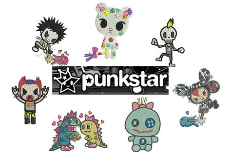 Punkstar - TokiDoki Set | Indian Digitizer • Flat-rate Custom ...