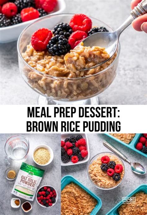 Brown Rice Pudding | Meal Prep on Fleek