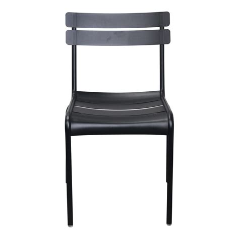 FOHDC303B - Black Commercial Outdoor Metal Restaurant Dining Chair ...