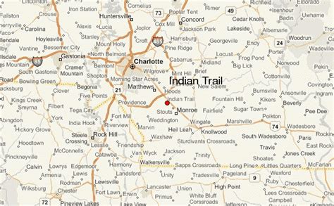 Indian Ridge Trail Map