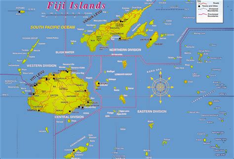 Large detailed Fiji Islands map. Fiji Islands large detailed map ...