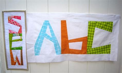 Wonky Alphabet PDF Digital Download - Etsy | Paper pieced quilt, Paper ...