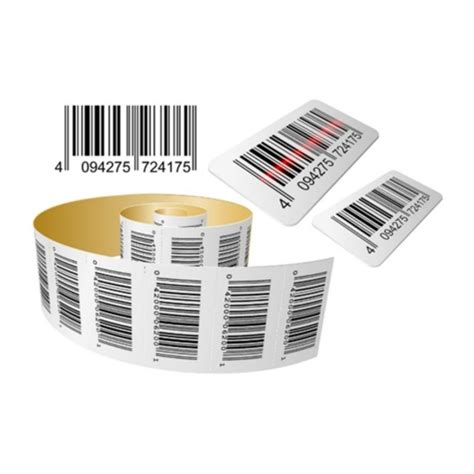 Barcode Labels - 1000 labels per roll | Coverseal Library Supplies