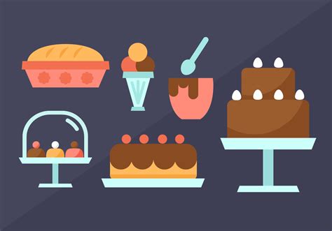 Free Pastry Elements Vector 129645 Vector Art at Vecteezy