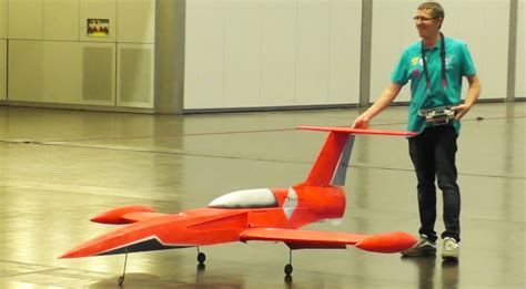 The First Giant RC Jet Built For Flight Indoors - That's Right, Indoors ...