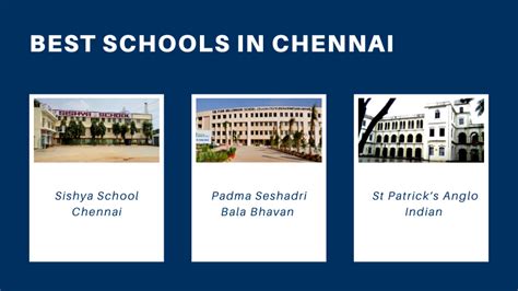 Best Schools in Chennai